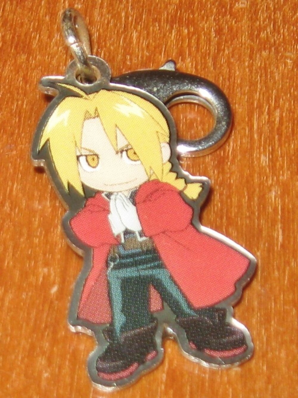 Vintage Manga Edward Elric Charm 2004 Fullmetal Alchemist Zip Pull by FUN